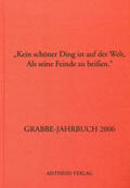 Roessler / Schütze / Broer |  Grabbe-Jahrbuch 2006 | Buch |  Sack Fachmedien