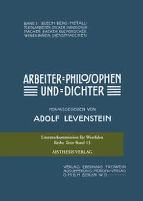 Levenstein |  Arbeiter-Philosophen und -Dichter | Buch |  Sack Fachmedien