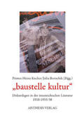 Kucher / Bertschik |  "baustelle kultur" | Buch |  Sack Fachmedien