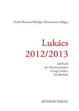 Benseler / Dannemann |  Lukacs 2012 / 2013 | Buch |  Sack Fachmedien