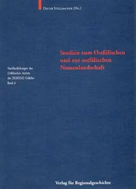 Stellmacher |  Studien zum Ostfälischen und zur ostfälischen Namenlandschaft | Buch |  Sack Fachmedien