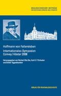 Eke / Schuster / Tiggesbäumker |  Hoffmann von Fallersleben | Buch |  Sack Fachmedien