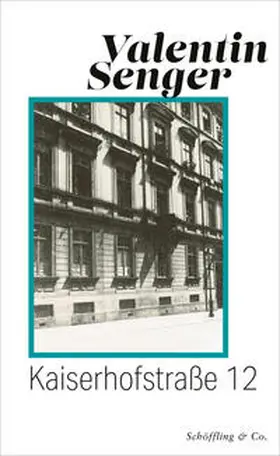 Senger |  Kaiserhofstraße 12 | Buch |  Sack Fachmedien