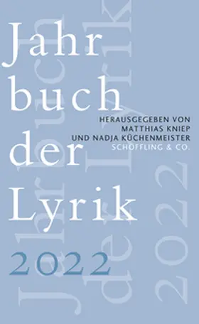 Kniep / Küchenmeister |  Jahrbuch der Lyrik 2022 | Buch |  Sack Fachmedien