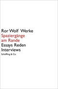 Wolf / Wilm |  Spaziergänge am Rande | Buch |  Sack Fachmedien