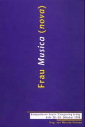 Homma |  Frau Musica (nova) | Buch |  Sack Fachmedien