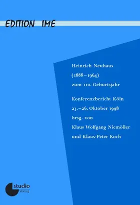 Koch / Niemöller |  Heinrich Neuhaus (1888-1964) zum 110. Geburtstag | Buch |  Sack Fachmedien