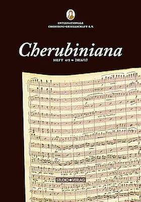 Internationale Cherubini-Gesellschaft e. V. |  Cherubiniana 4/5 | Buch |  Sack Fachmedien