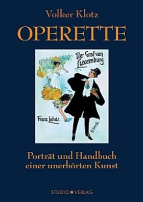 Klotz | Operette | Buch | 978-3-89564-180-0 | sack.de