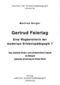 Berger |  Gertrud Feiertag | Buch |  Sack Fachmedien