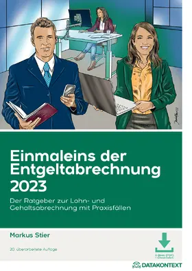 Stier |  Einmaleins der Entgeltabrechnung 2023 | Buch |  Sack Fachmedien