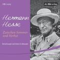 Hesse |  Zwischen Sommer und Herbst. CD | Sonstiges |  Sack Fachmedien