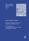 Burkhardt / Jankrift / Weber |  Sprache. Macht. Frieden | Buch |  Sack Fachmedien