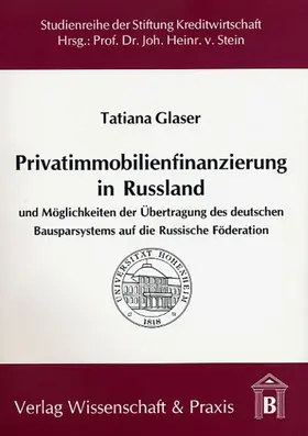 Glaser |  Privatimmobilienfinanzierung in Russland. | eBook | Sack Fachmedien