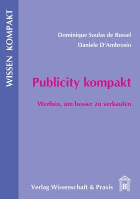D'Ambrosio / Soulas de Russel | Publicity kompakt. | E-Book | sack.de