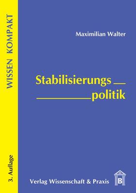 Walter | Stabilisierungspolitik. | E-Book | sack.de