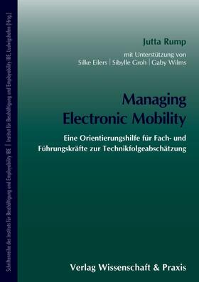 Rump | Managing Electronic Mobility. | E-Book | sack.de