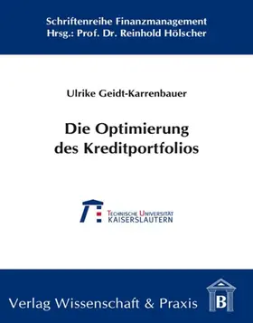 Geidt-Karrenbauer | Die Optimierung des Kreditportfolios. | E-Book | sack.de