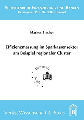 Tischer | Effizienzmessung im Sparkassensektor am Beispiel regionaler Cluster. | E-Book | sack.de