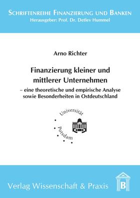 Richter | Finanzierung kleiner und mittlerer Unternehmen. | E-Book | sack.de