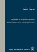 Gawron |  Integrierte Managementsysteme. | eBook | Sack Fachmedien