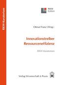 Franz |  Innovationstreiber Ressourceneffizienz. | eBook | Sack Fachmedien