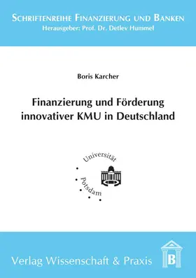 Karcher |  Finanzierung und Förderung innovativer KMU in Deutschland | eBook | Sack Fachmedien
