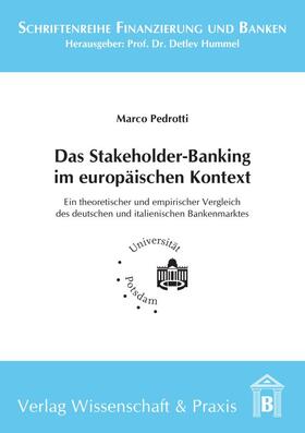 Pedrotti | Das Stakeholder-Banking im europäischen Kontext. | E-Book | sack.de