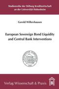 Willershausen |  European Sovereign Bond Liquidity and Central Bank Interventions. | eBook | Sack Fachmedien