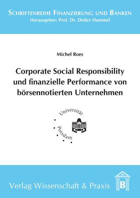 Roes | Corporate Social Responsibility und finanzielle Performance von börsennotierten Unternehmen. | E-Book | sack.de