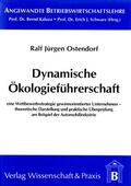 Ostendorf |  Dynamische Ökologieführerschaft. | eBook | Sack Fachmedien
