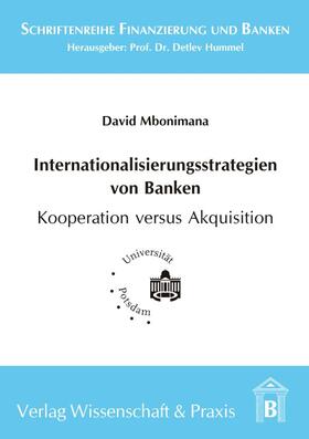 Mbonimana | Internationalisierungsstrategien von Banken - Kooperation versus Akquisition | E-Book | sack.de