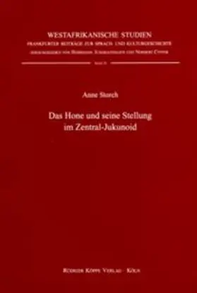 Storch |  Das Hone und seine Stellung im Zentral-Jukunoid | Buch |  Sack Fachmedien