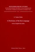Childs |  A Dictionary of the Kisi Language (Guinea, Liberia, Sierra Leone) | Buch |  Sack Fachmedien