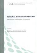 Kanywanyi / Wanitzek / Nahayo |  Regional Integration and Law | Buch |  Sack Fachmedien