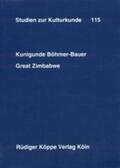 Böhmer-Bauer |  Great Zimbabwe | Buch |  Sack Fachmedien