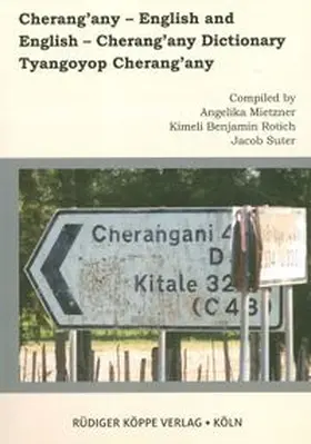Cherang’any–English and English–Cherang’any Dictionary | Buch | 978-3-89645-224-5 | www.sack.de