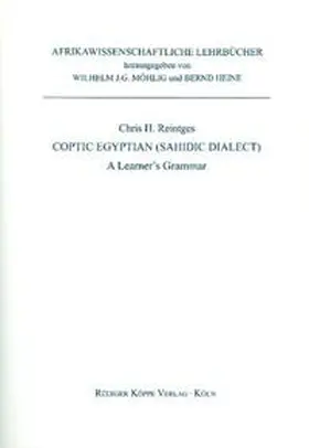 Reintges |  Coptic Egyptian (Sahidic Dialect) | Buch |  Sack Fachmedien