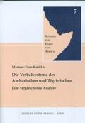 Guss-Kosicka / Voigt / Elliesie |  Die Verbalsysteme des Amharischen und Tigrinischen | Buch |  Sack Fachmedien