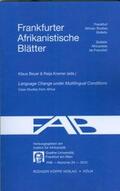 Beyer / Kramer |  Language Change under Multilingual Conditions | Buch |  Sack Fachmedien