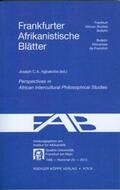 Agbakoba |  Perspectives in African Intercultural Philosophical Studies | Buch |  Sack Fachmedien