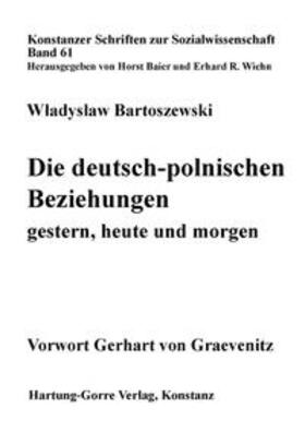 Bartoszewski / Wiehn / Baier |  Die deutsch-polnischen Beziehungen | Buch |  Sack Fachmedien