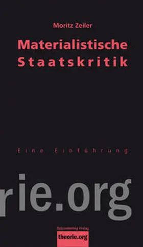 Zeiler |  Materialistische Staatskritik | Buch |  Sack Fachmedien