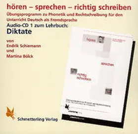 Schiemann / Bölck |  hören - sprechen - richtig schreiben. Audio-CD (Diktate) | Sonstiges |  Sack Fachmedien