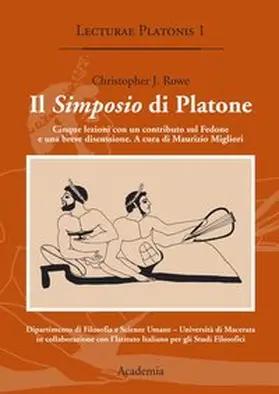 Rowe |  Il Simposio di Platone | Buch |  Sack Fachmedien