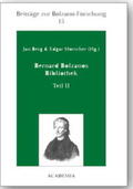 Berg / Morscher |  Bernard Bolzanos Bibliothek, Teil II | Buch |  Sack Fachmedien