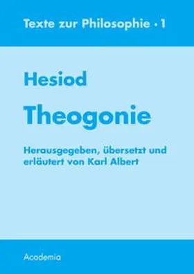 Hesiod / Albert |  Theogonie | Buch |  Sack Fachmedien