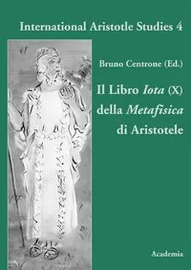 Centrone |  Il libro Iota della Metafisica di Aristotele | Buch |  Sack Fachmedien
