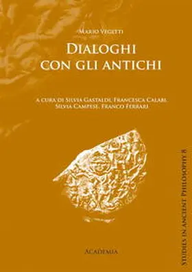 Vegetti |  Dialoghi con gli antichi | Buch |  Sack Fachmedien