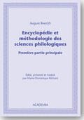 Boeckh / Richard |  Encyclopédie et méthodologie des sciences philologiques | Buch |  Sack Fachmedien